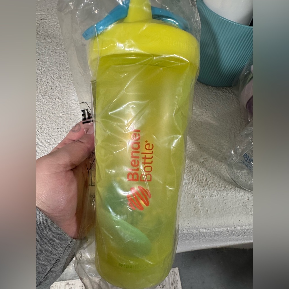 Yellow Blender Bottle